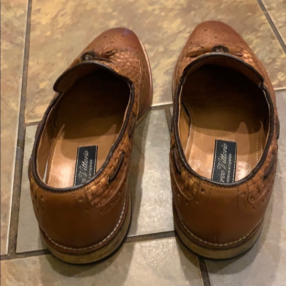 Men’s Marco Vittorio Tassel Wingtip Loafer Size 8 - Picture 3 of 8